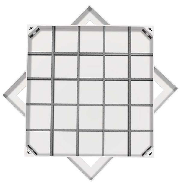 中沙不锈钢方井展示