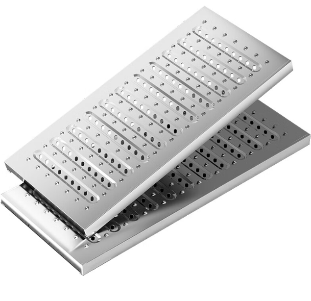 中沙不锈钢沟盖板展示